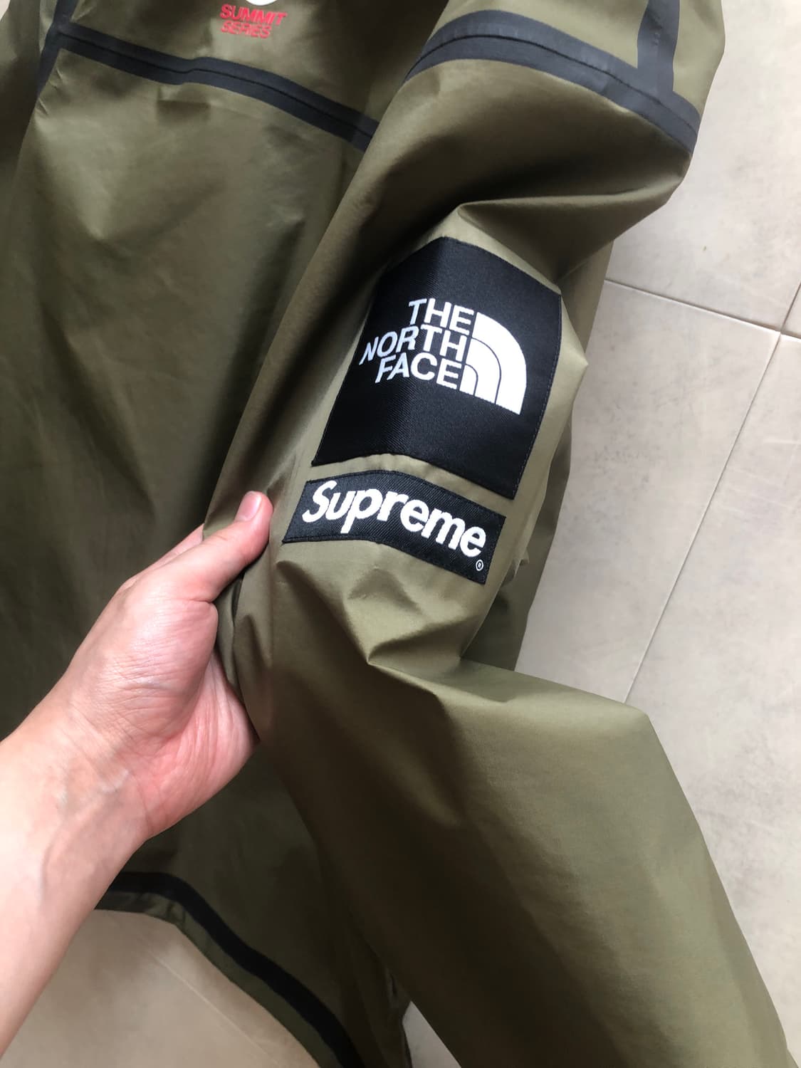 슈프림 노스페이스 테이프심 코치자켓 상품이미지4