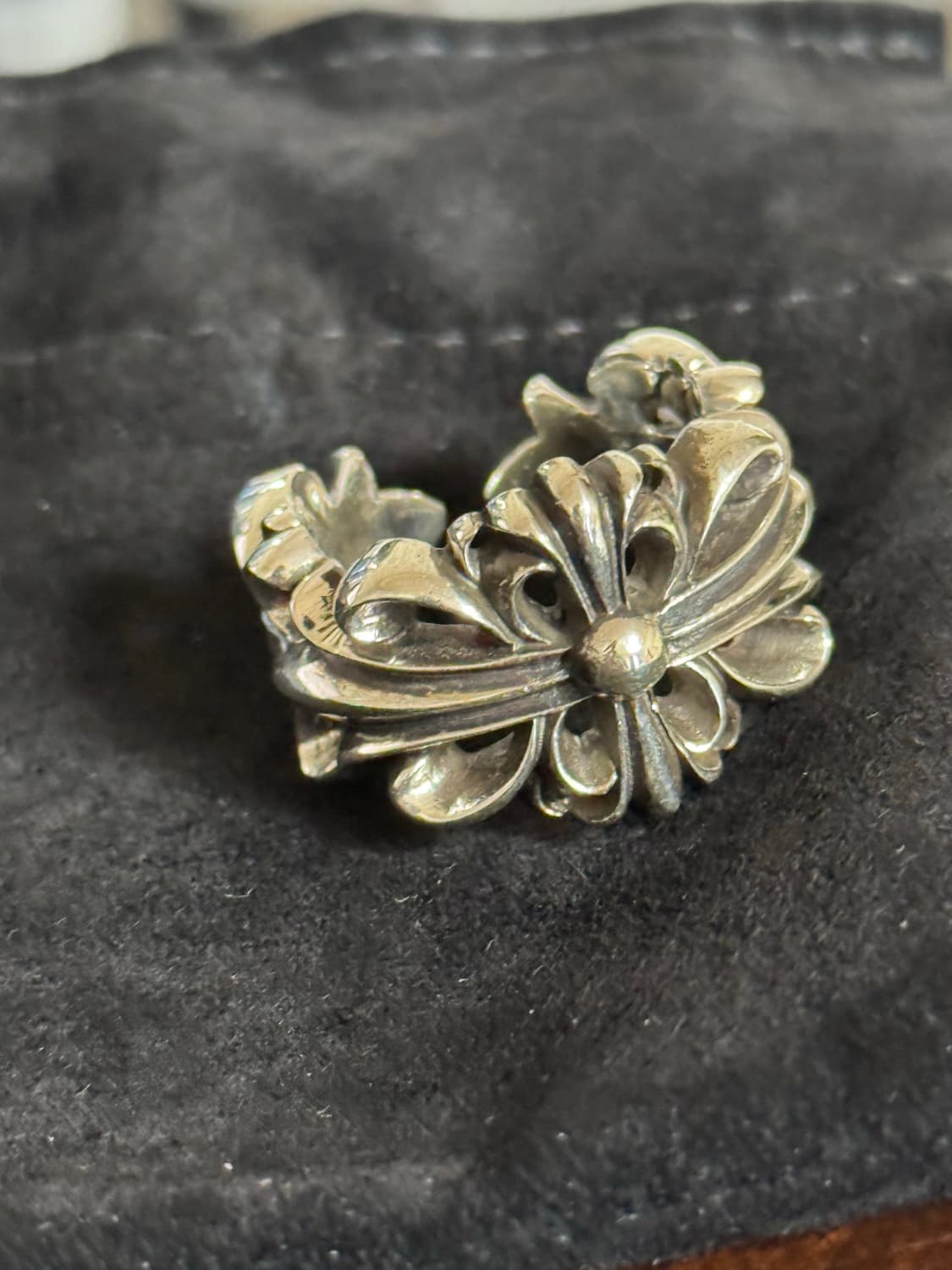 크롬하츠/ 더블 플로랄링/ US 9 상품이미지2