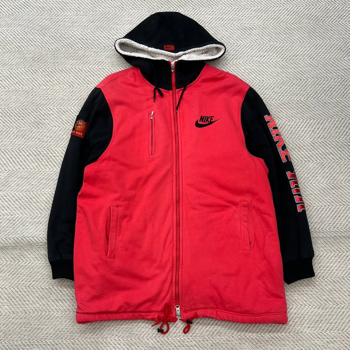 올드 나이키 자수로고 후드 점퍼 r2496 상품이미지1