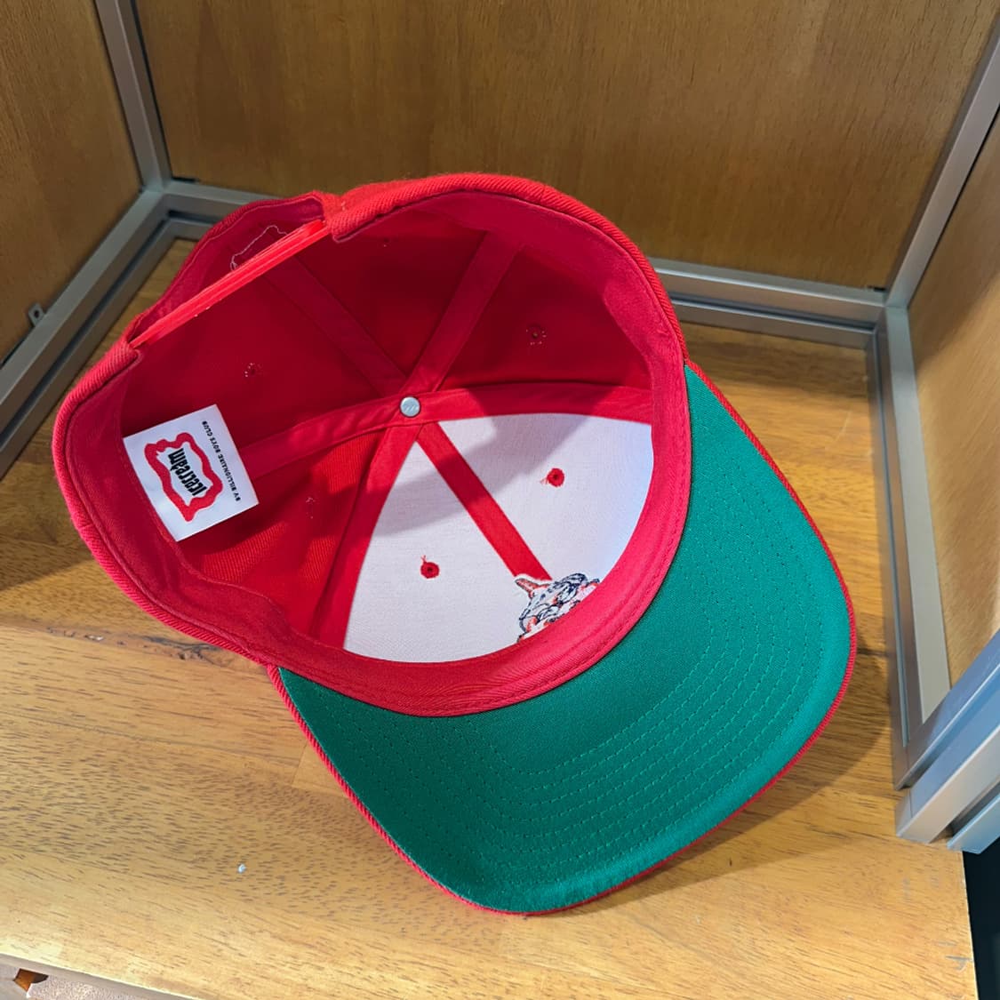 ICECREAM CLASSICS SNAPBACK RED 상품이미지3