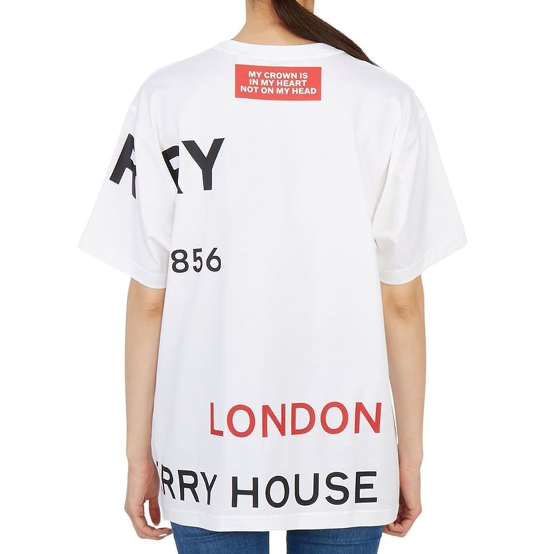 버버리(BURBERRY)호스페리 오버사이즈 반팔티셔츠 상품이미지2