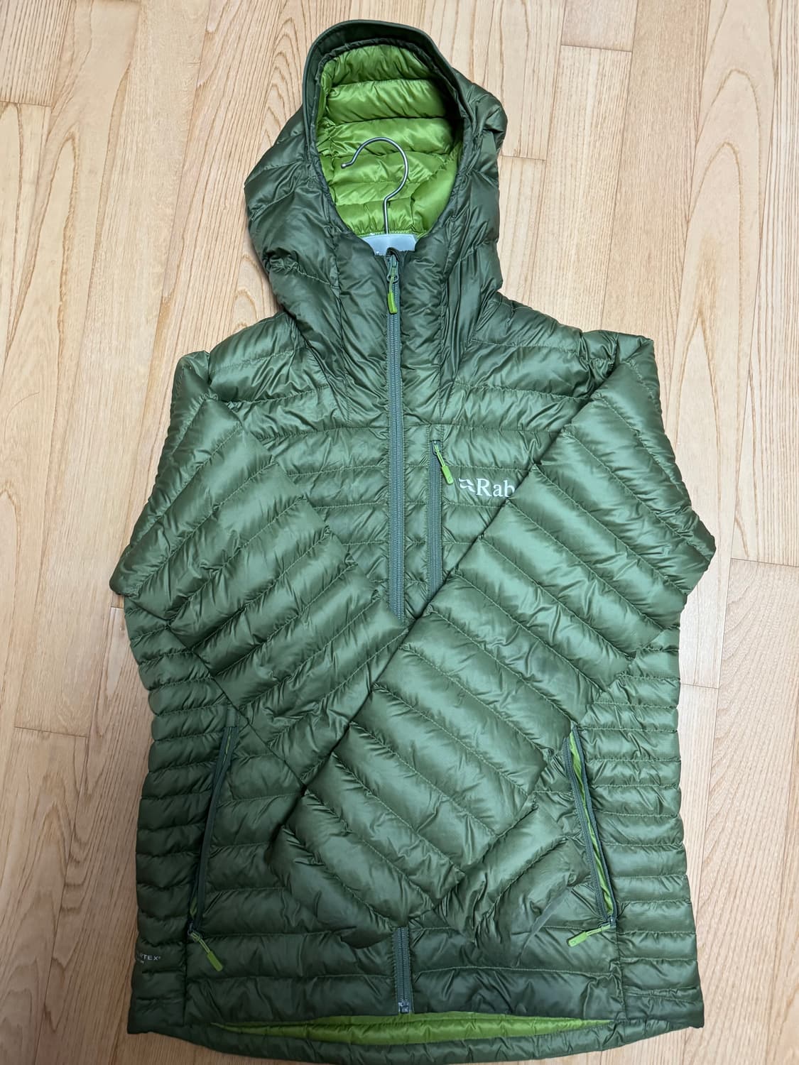 [M] rab 마이크로라이트 알파인 자켓 - Chlorite Green  상품이미지1