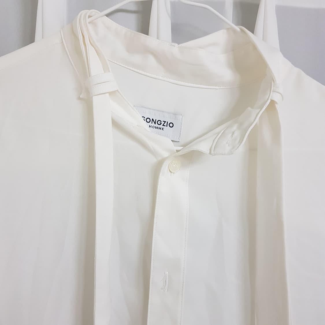 송지오옴므 솔리드 셔츠 100~105 상품이미지2