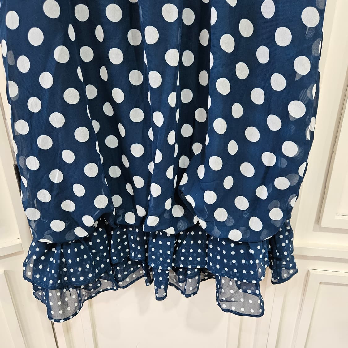 도트 쉬폰 원피스 상품이미지3