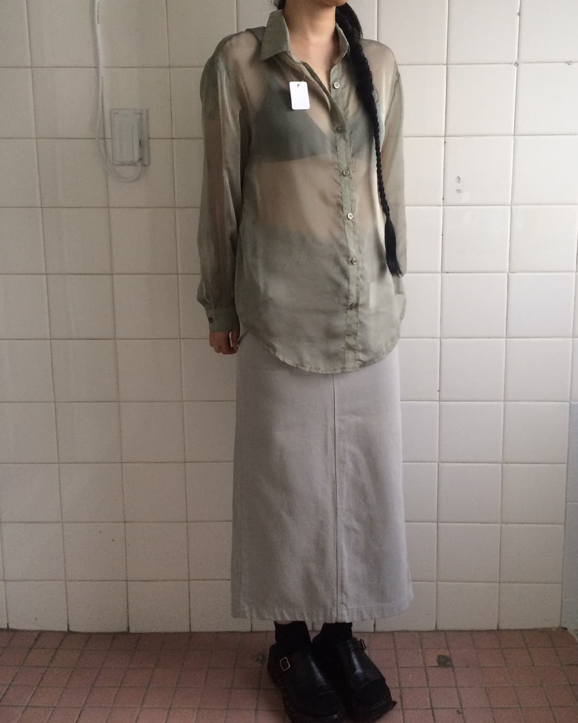 See through shirt 상품이미지4