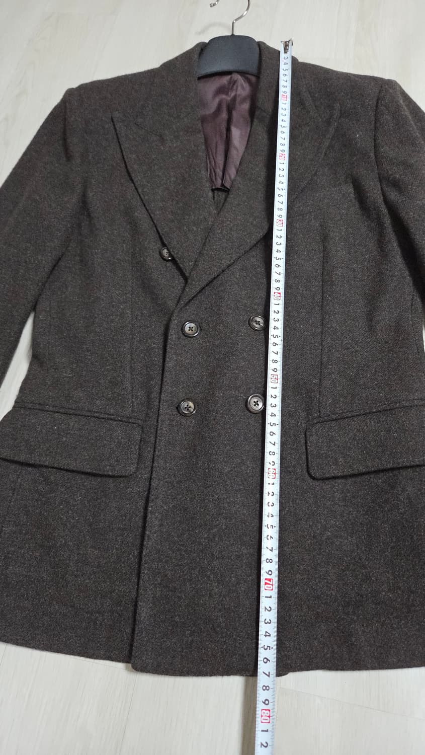 (착샷) 돌체 & 가바나 더블 울 블레이저 자켓 브라운 상품이미지6