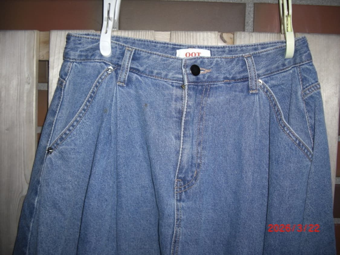 OOT 데님롱 스커트 상품이미지4