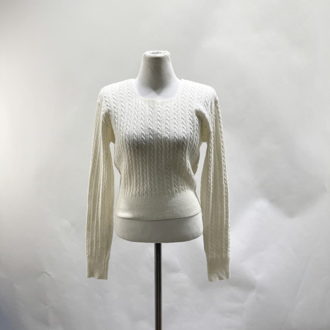 빨주노초 캐시미어 여성크롭니트 S  상품이미지1