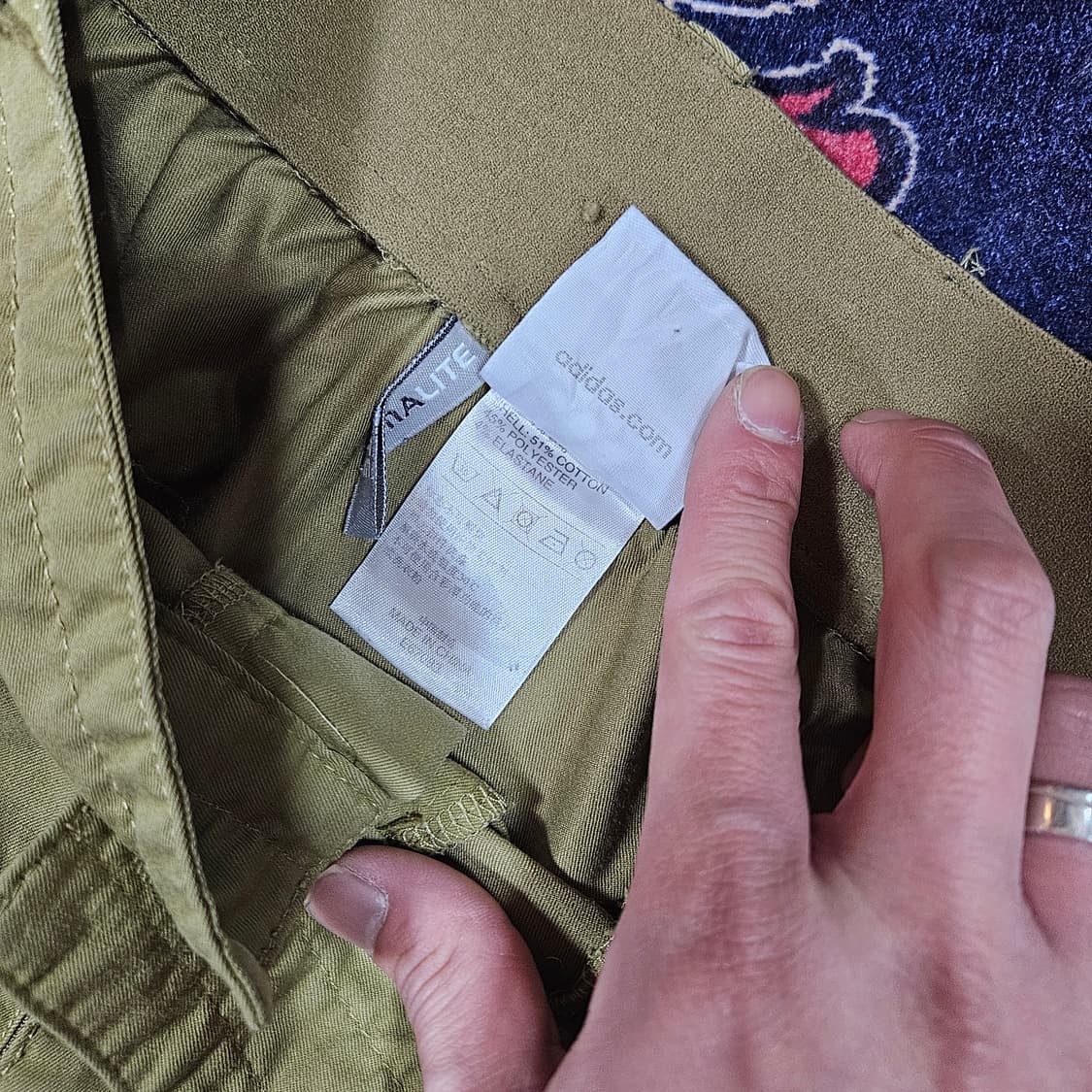 아디다스(Adidas) 테크 올리브 유틸리티 카고팬츠 XL size 상품이미지7