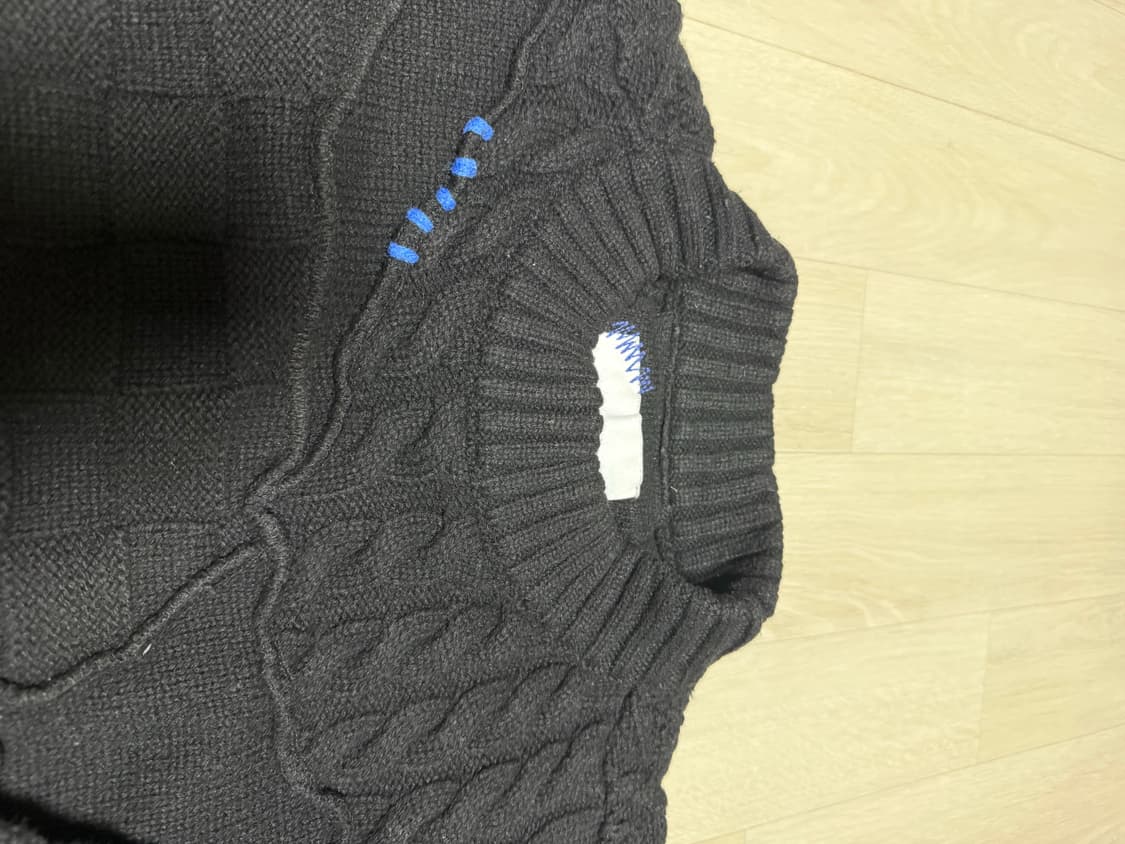 자라 아더에러 자더에러 패치워크 니트 L-XL 상품이미지2