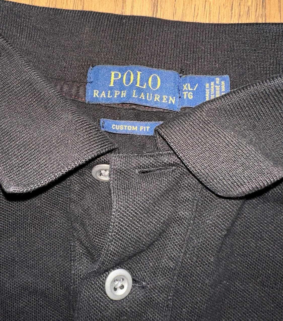 폴로 랄프로렌 빅 포니 롱 슬리브 블랙 레드 상품이미지2