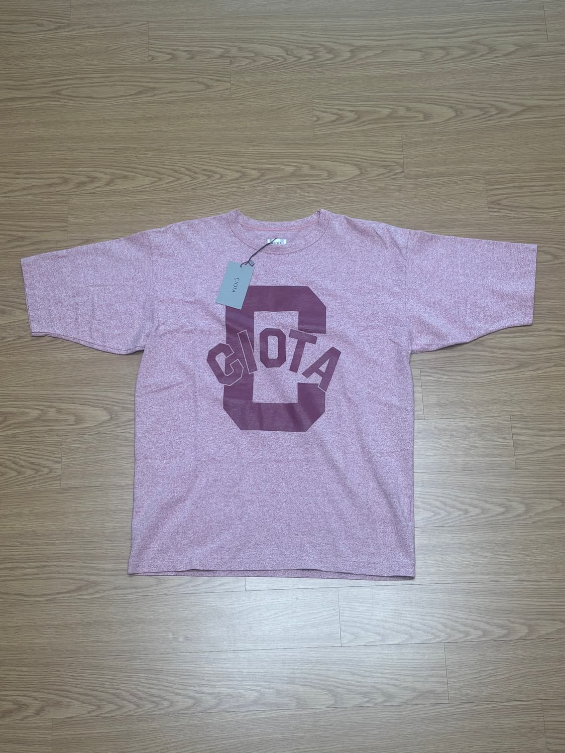 [새상품] 시오타 CIOTA 수빈 코튼 반팔 티셔츠 상품이미지1