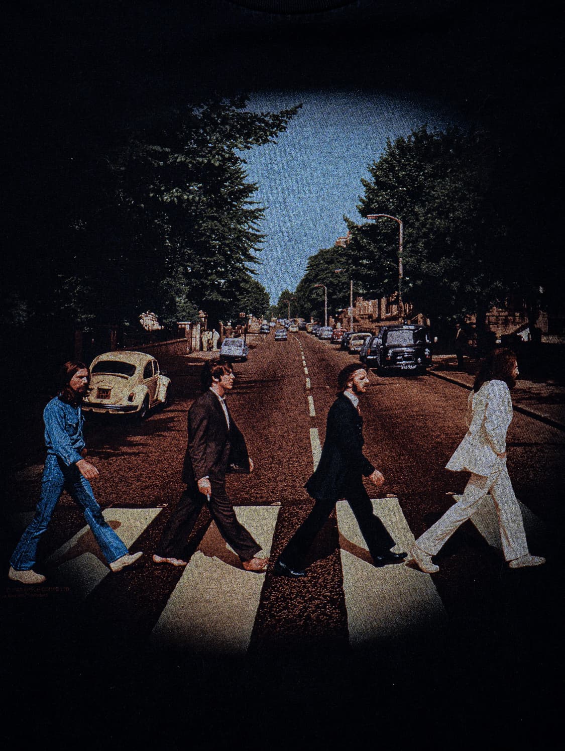 90s Beatles Abby Road Album T-Shirt 상품이미지4