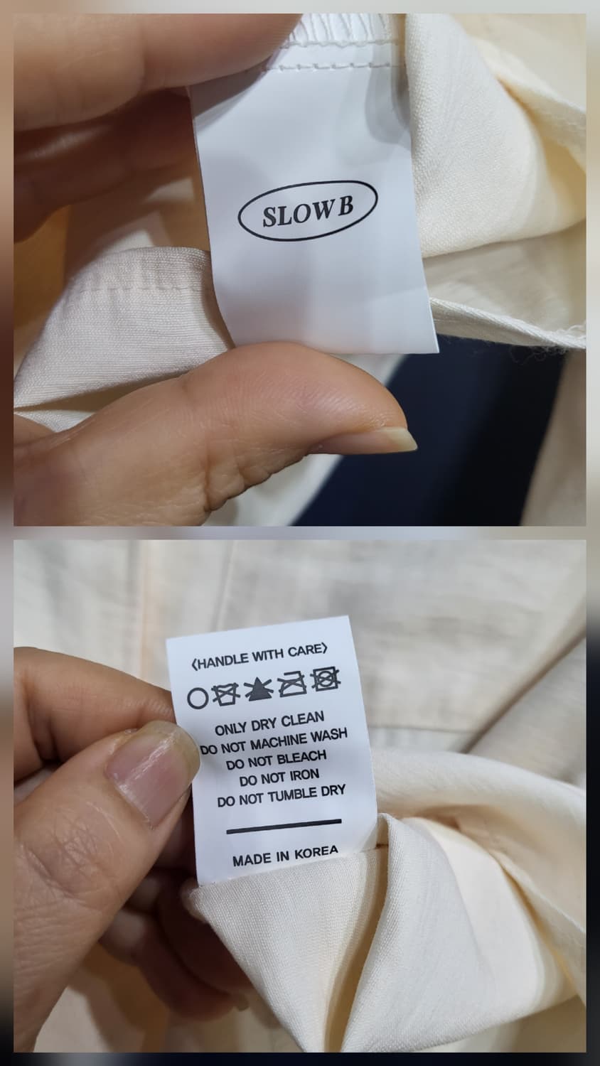 슬로우비 셔츠형 블라우스(새상품) 상품이미지7