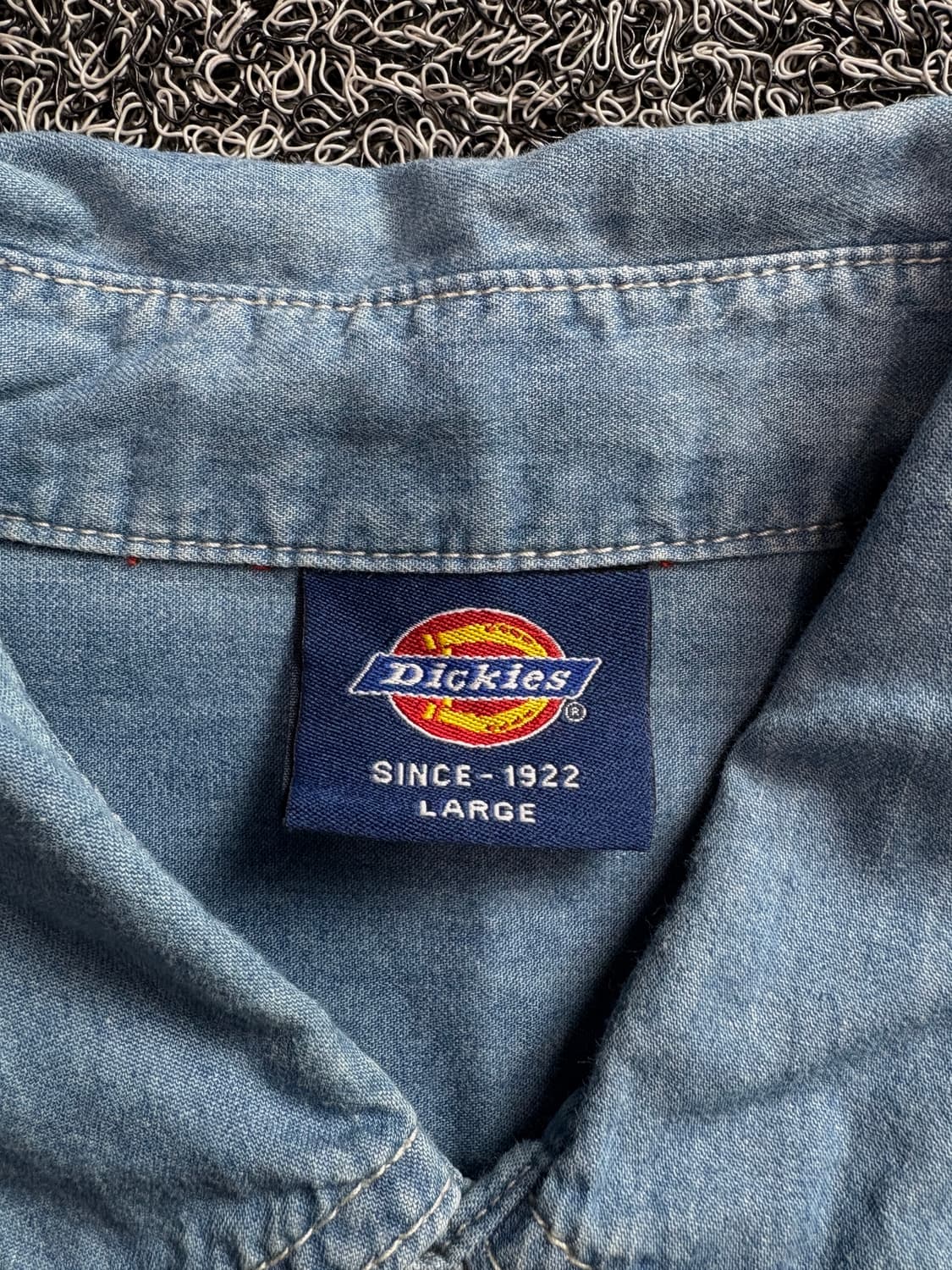 디키즈 USA 웨스턴 워싱 데님 워크 셔츠 2586 상품이미지3