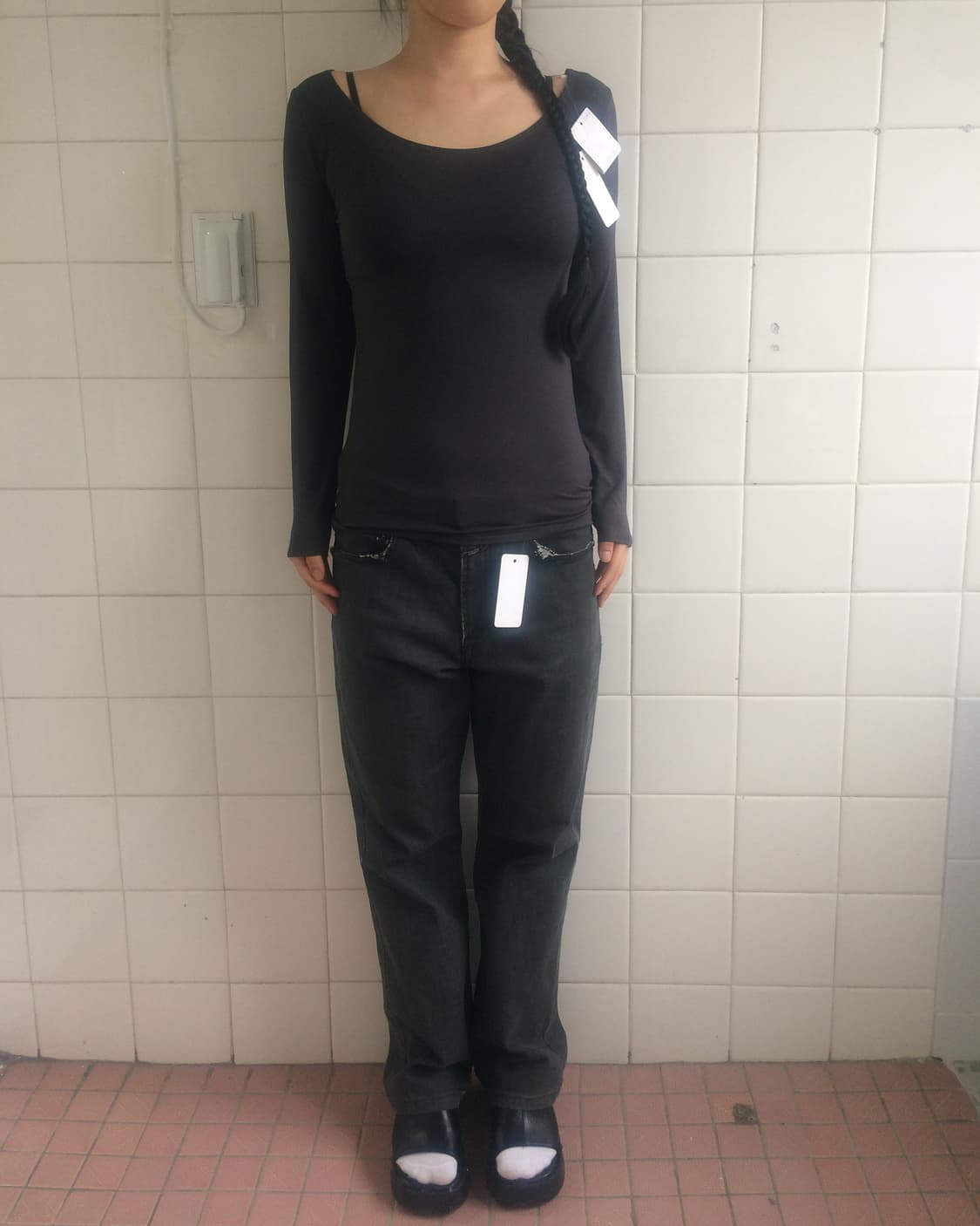 U neck sleeve 상품이미지5