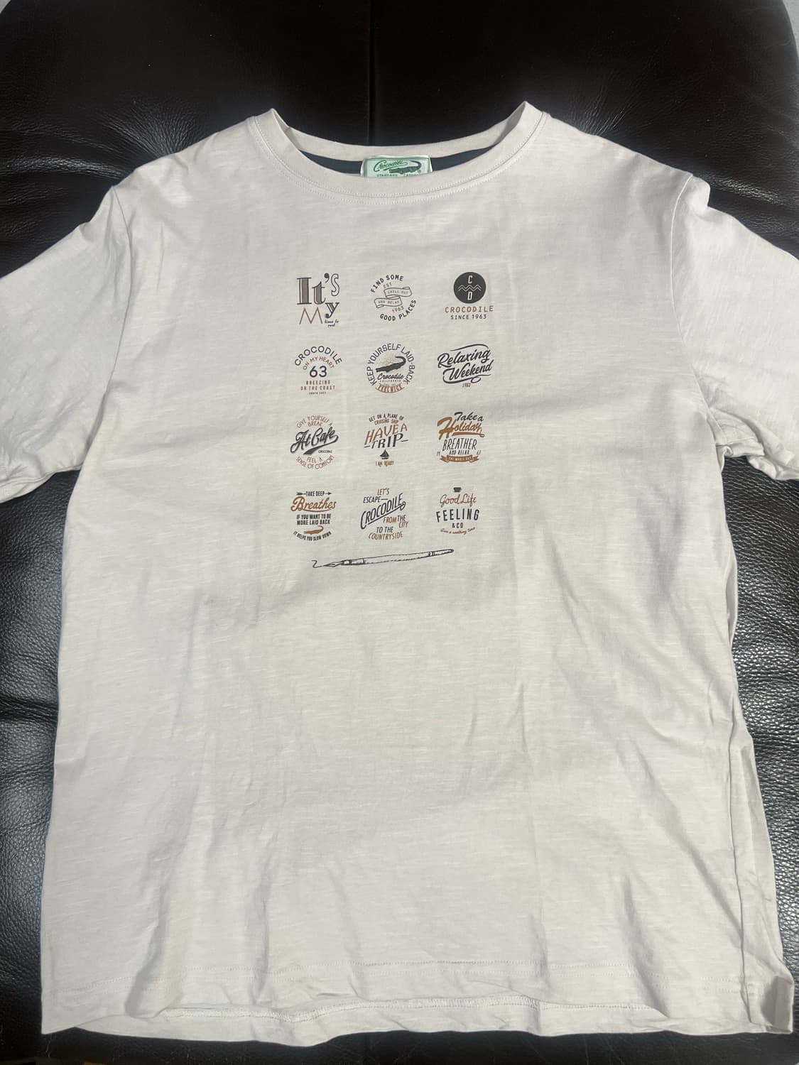 크로크다일  일본 반팔M 상품이미지1