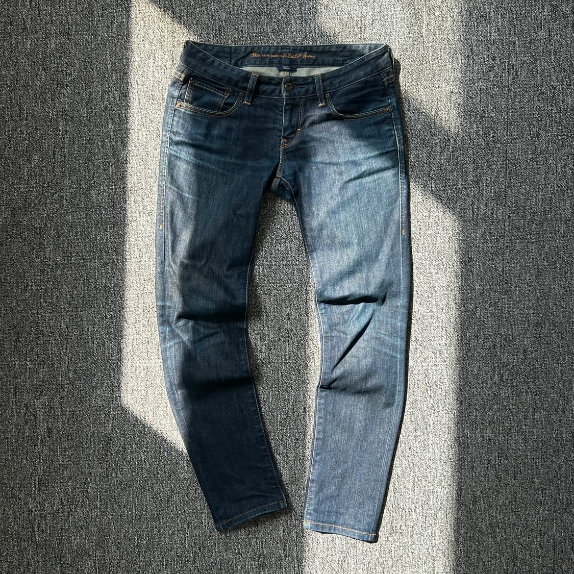 리바이스 스키니 로우라이즈 데님 팬츠 상품이미지1