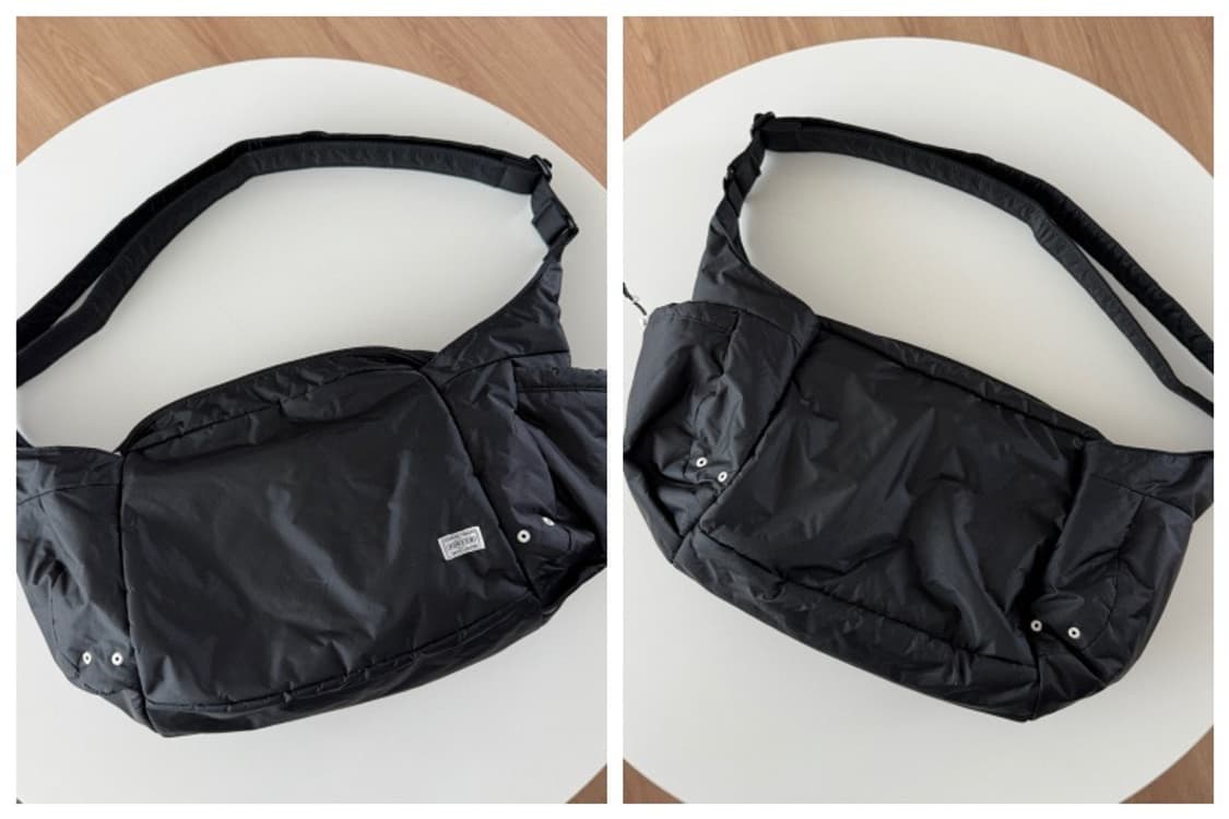 Porter Cue shoulder bag (black) 상품이미지4