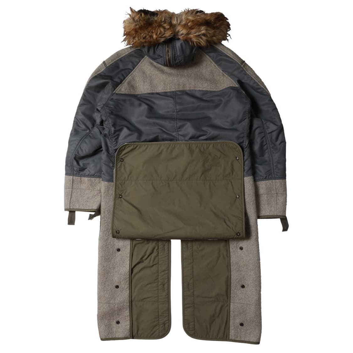 준야 와타나베 JUNYA WATANABE N2B Mix Coat   상품이미지5