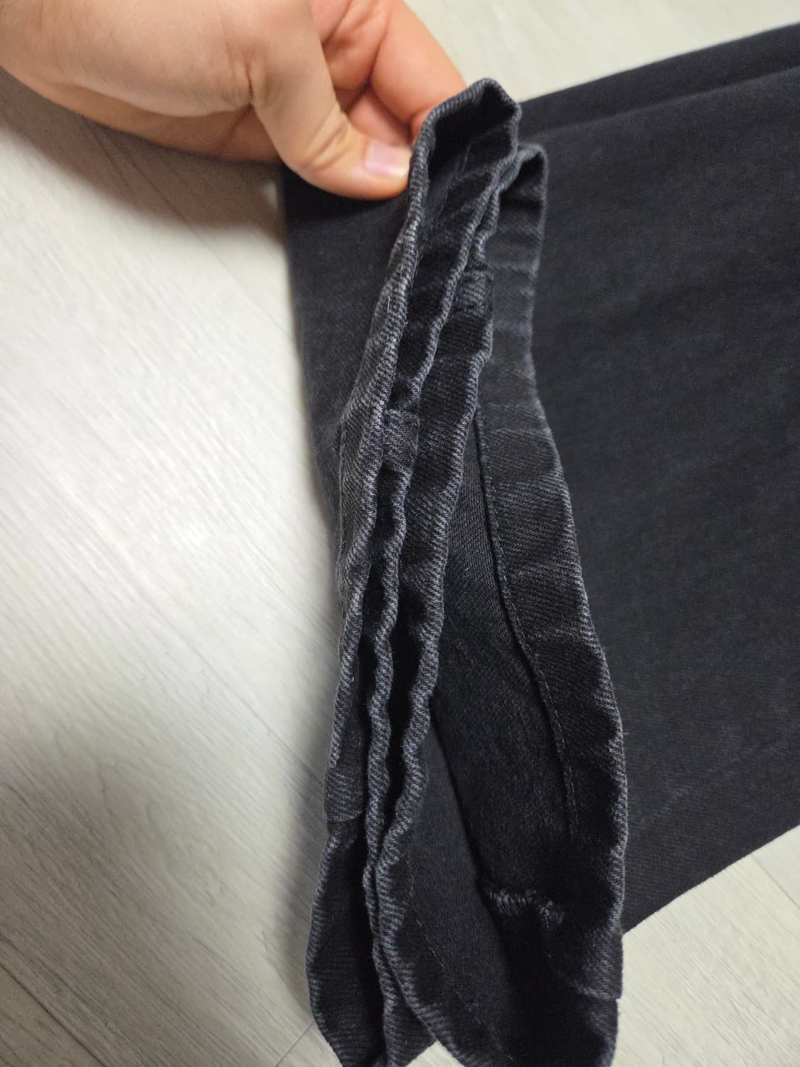 위캔더스 애플데님 블랙 XL 상품이미지2