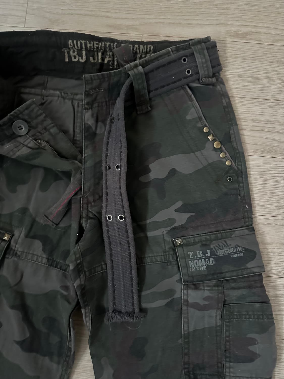 빈티지 카모 밀리터리 팬츠 상품이미지3
