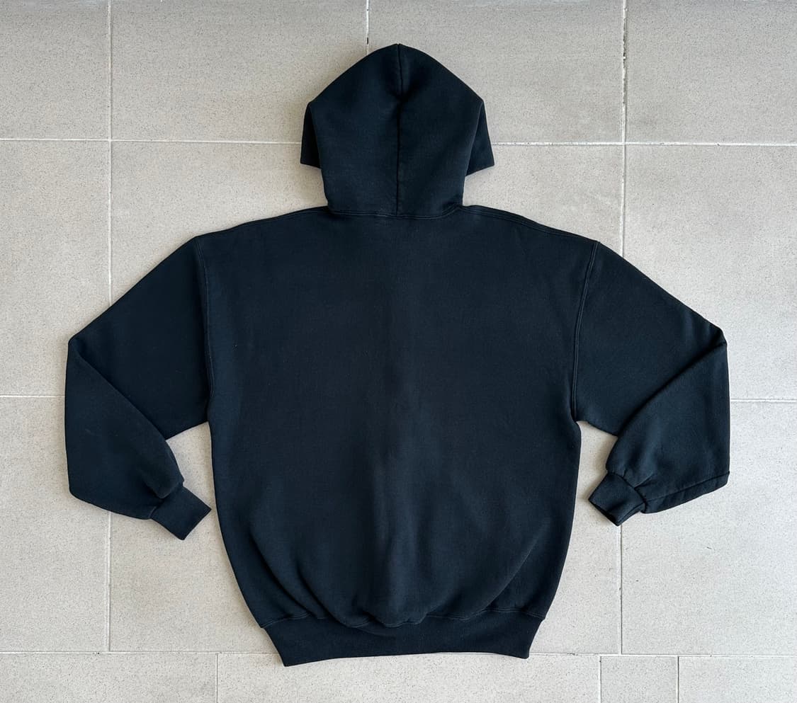 90s 빈티지 러셀 후드집업 블랙 XL USA 상품이미지2