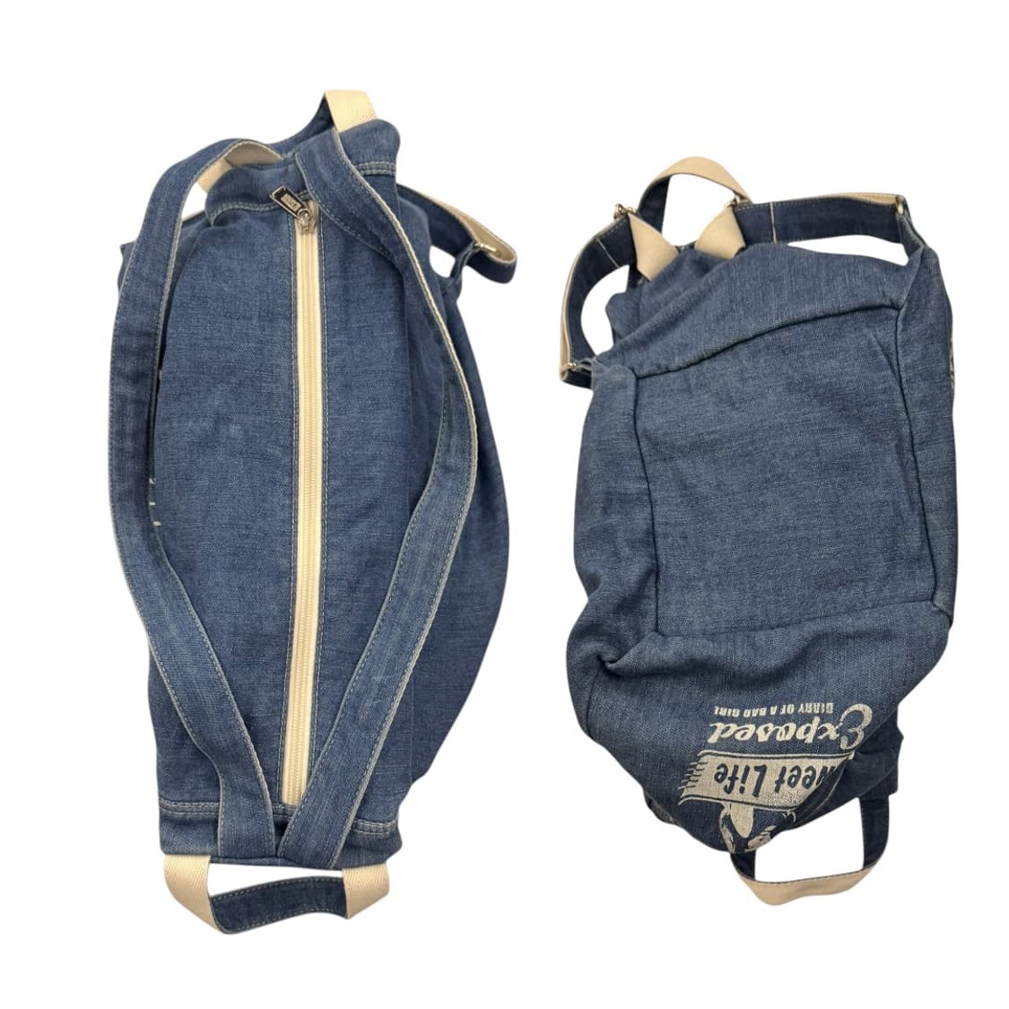 히스테릭글래머 3웨이 데님 숄더백 백팩 상품이미지8