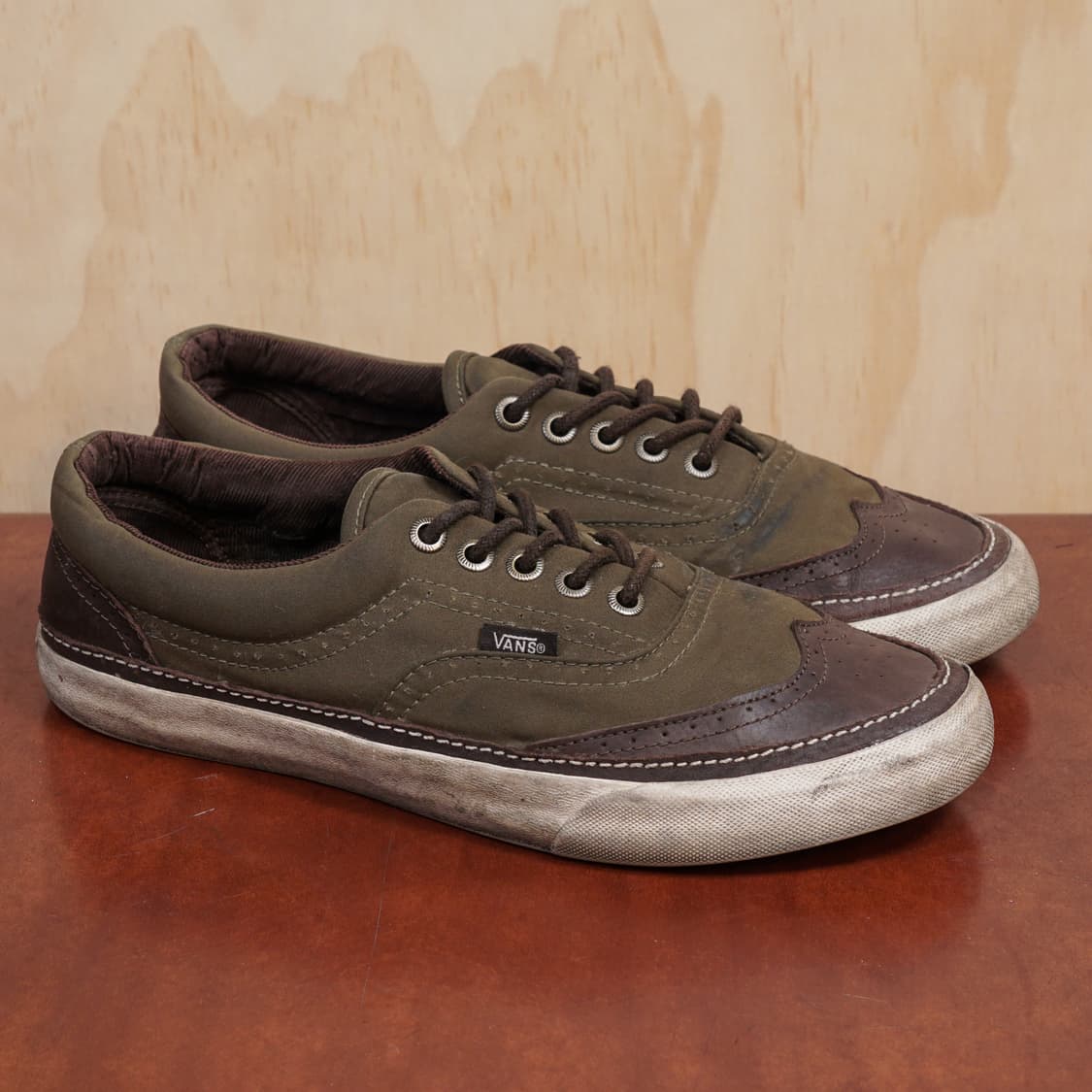 반스 X Barbour 에라 윙팁 스니커즈 상품이미지1