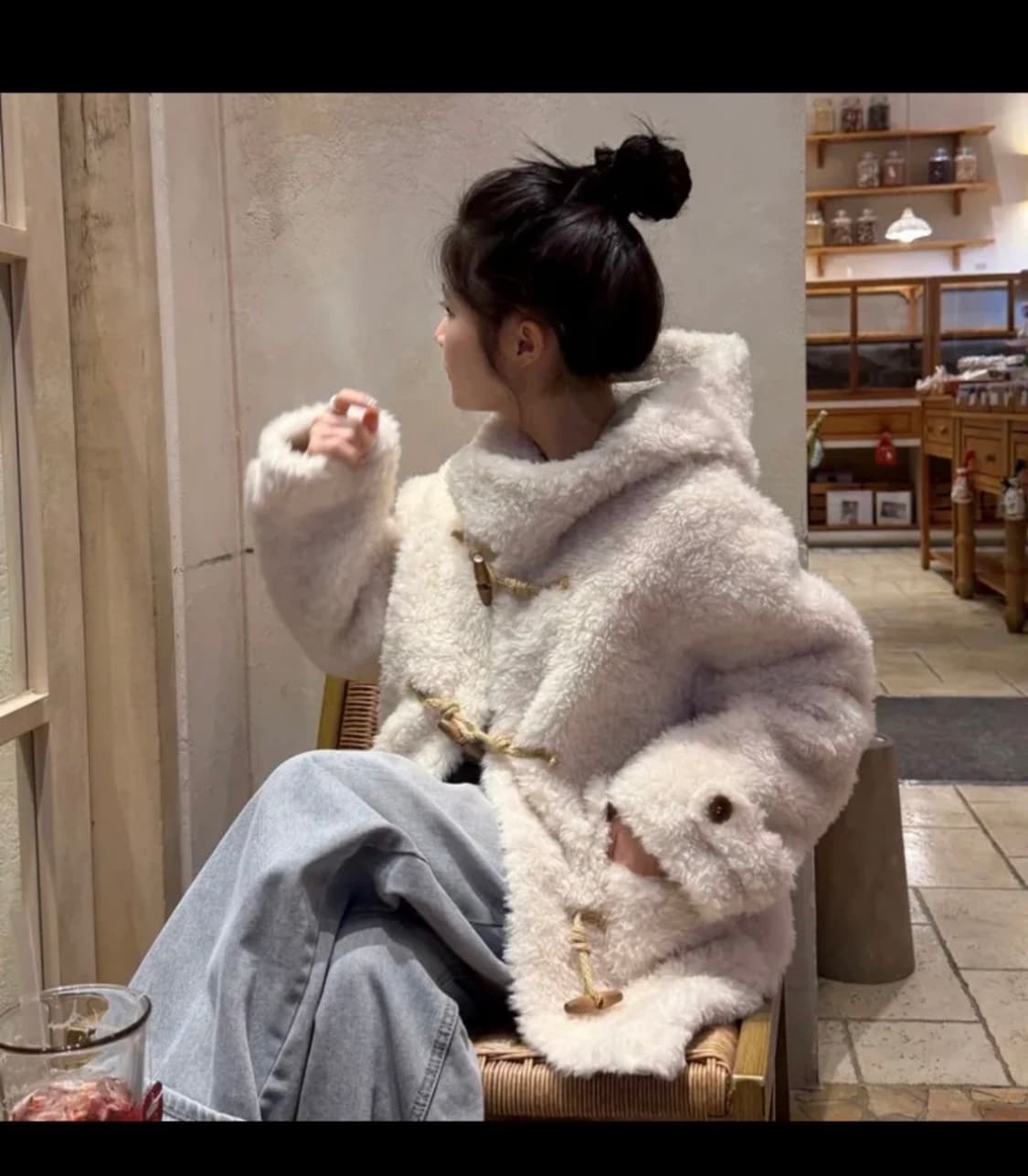 떡볶이 코트 아이보리  상품이미지1