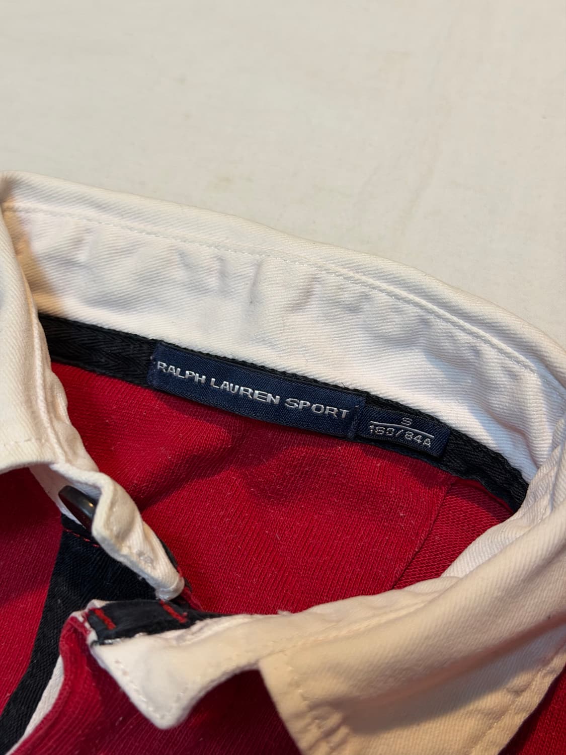 폴로 랄프로렌 스포츠 빅포니 치프키프 롱슬리브 럭비티 레드 상품이미지5