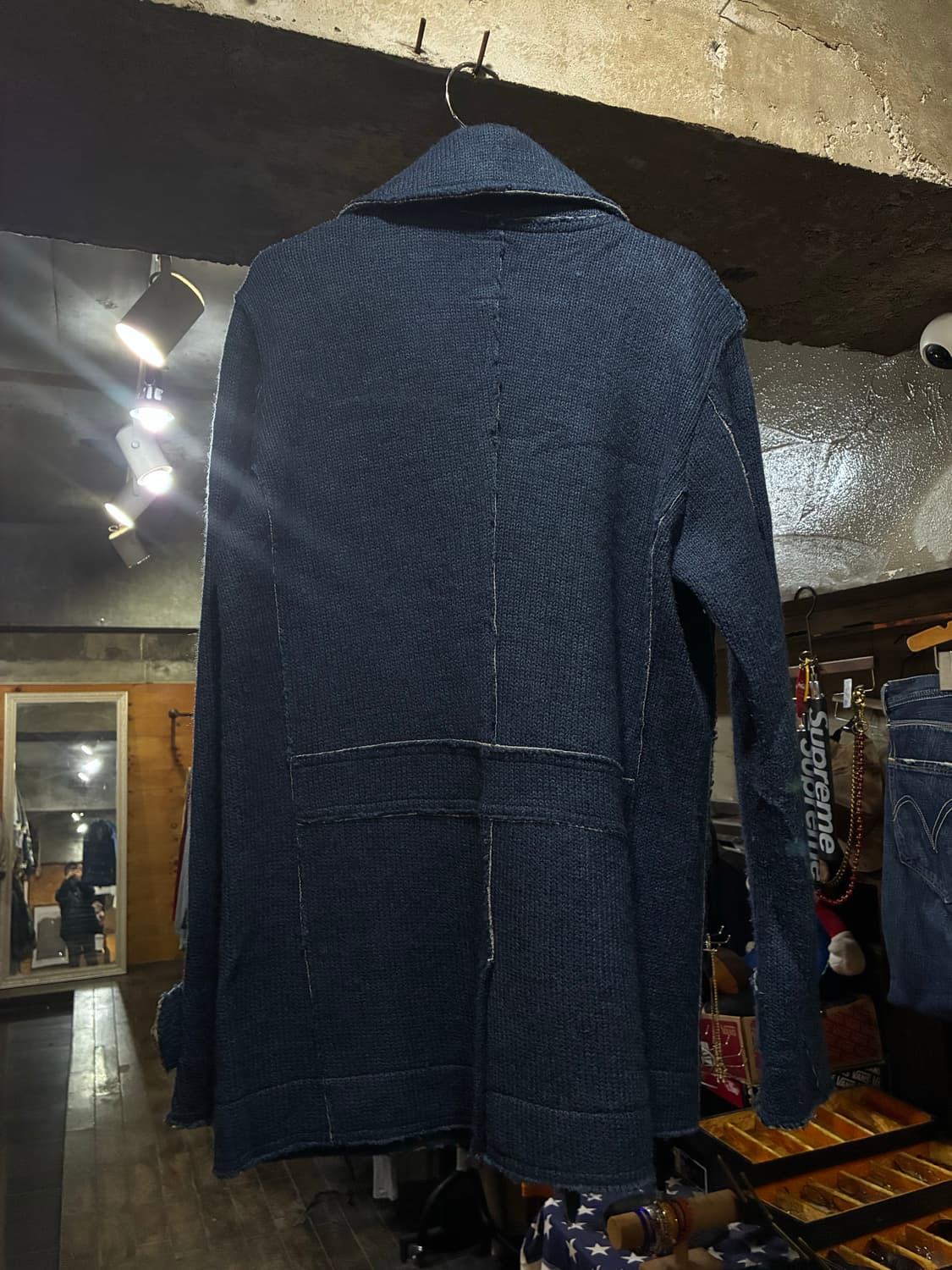 Diesel 디젤 니트 더블 피코트 자켓 상품이미지6