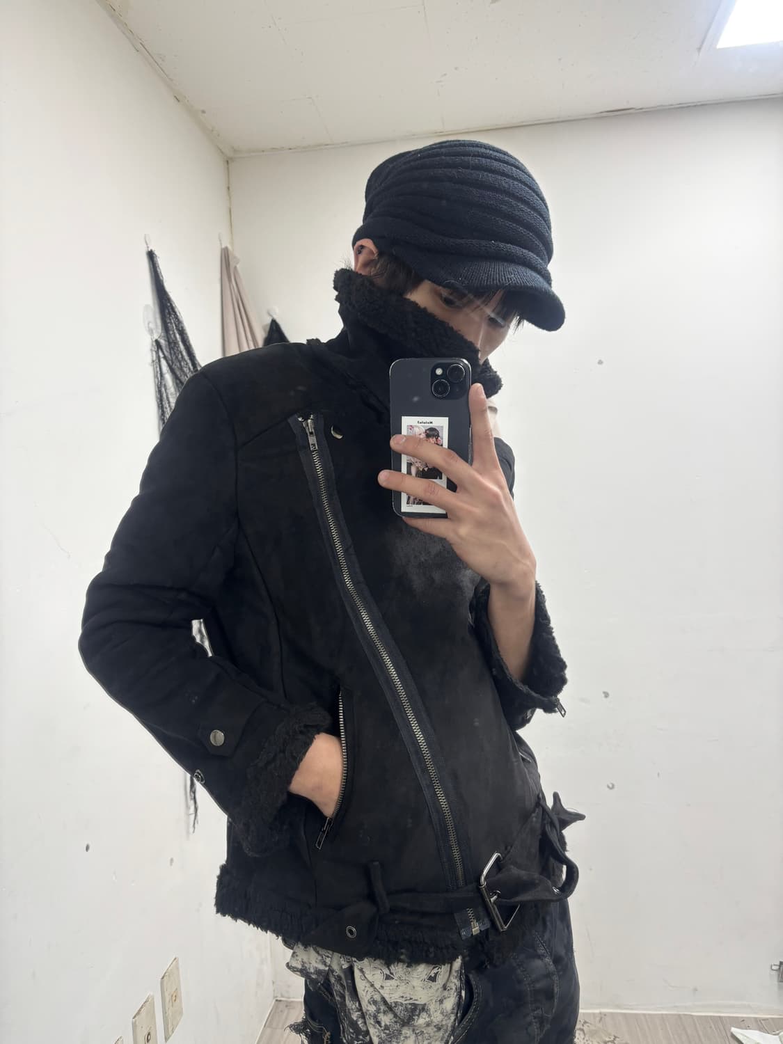 Side Zip Neck Buckle Mustang 상품이미지1