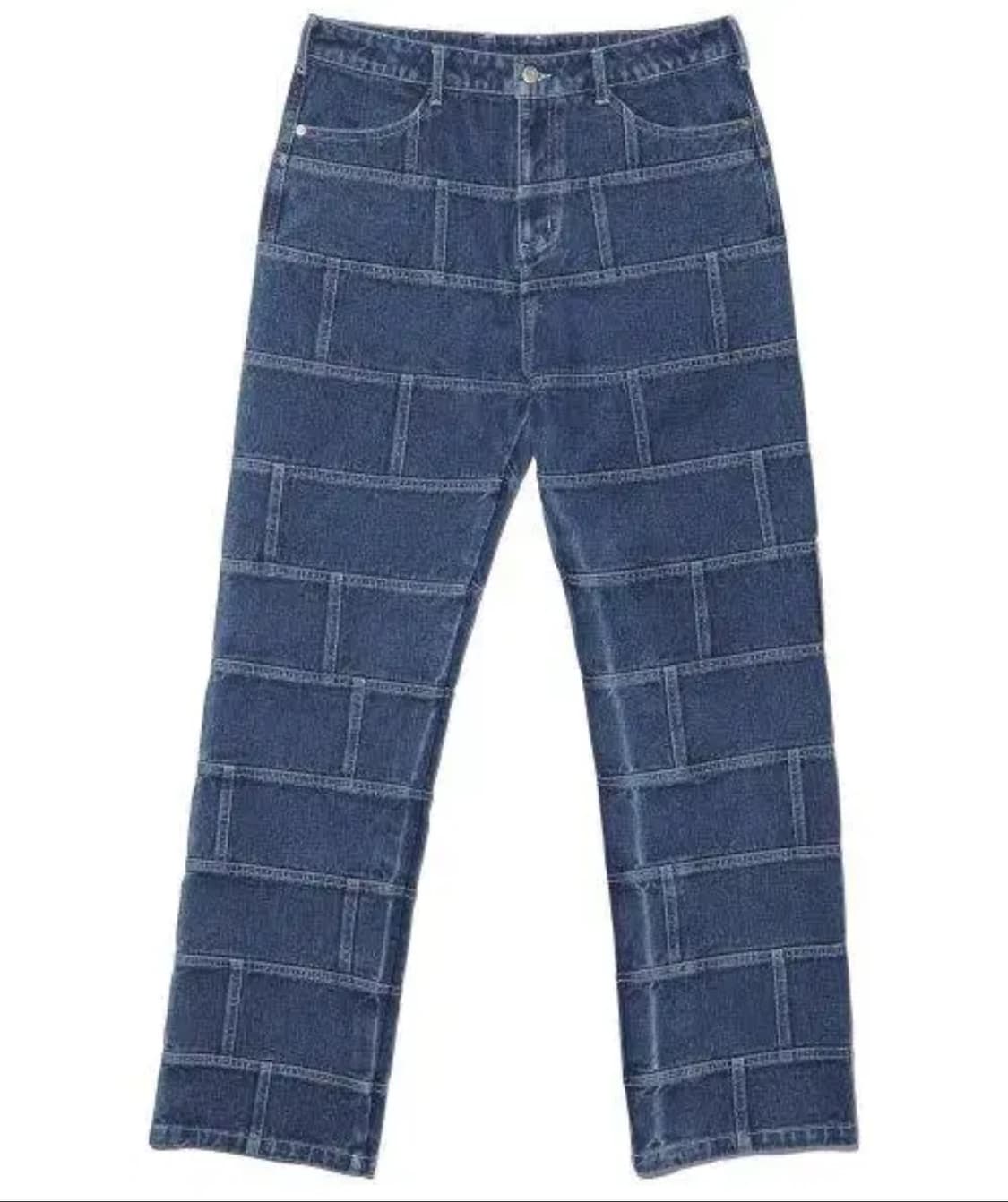 노매뉴얼 브릭 데님 팬츠 L사이즈 상품이미지1