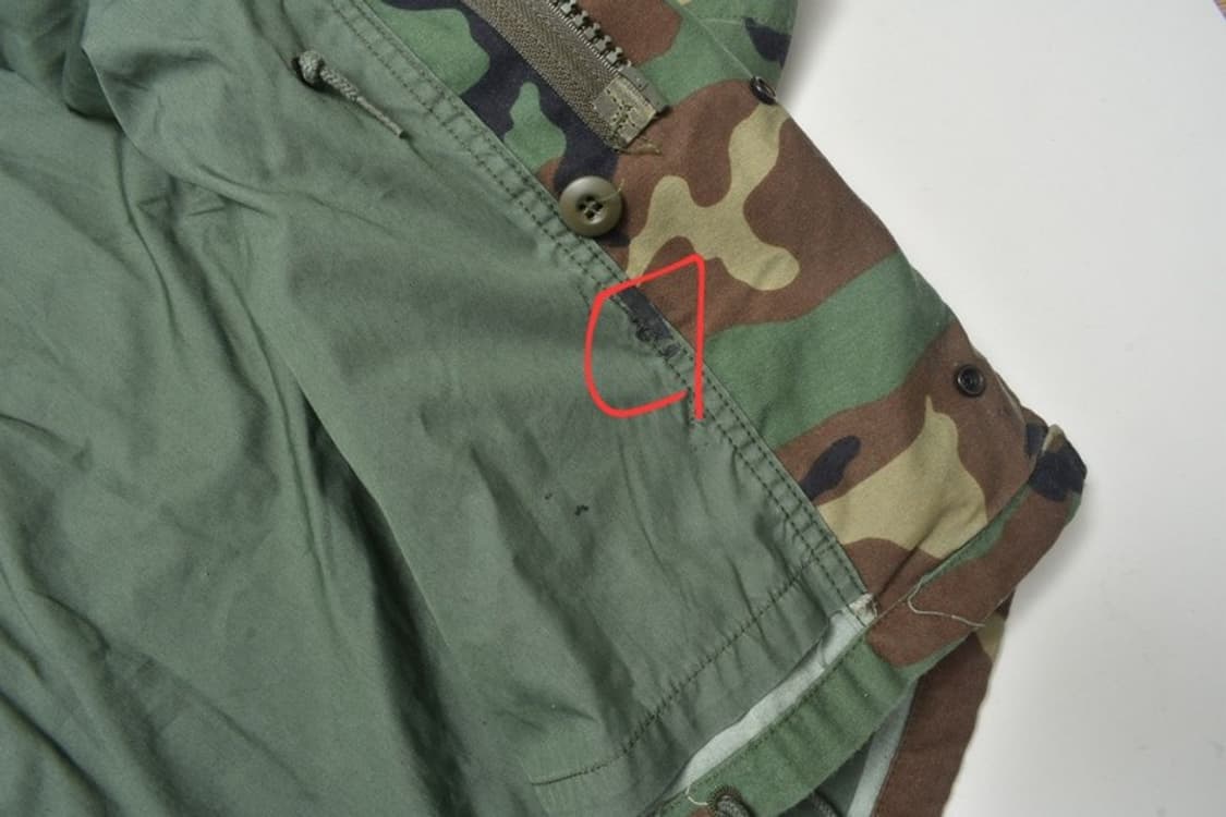 오리지널 미군 야상 M65 필드자켓 L N1221 상품이미지4