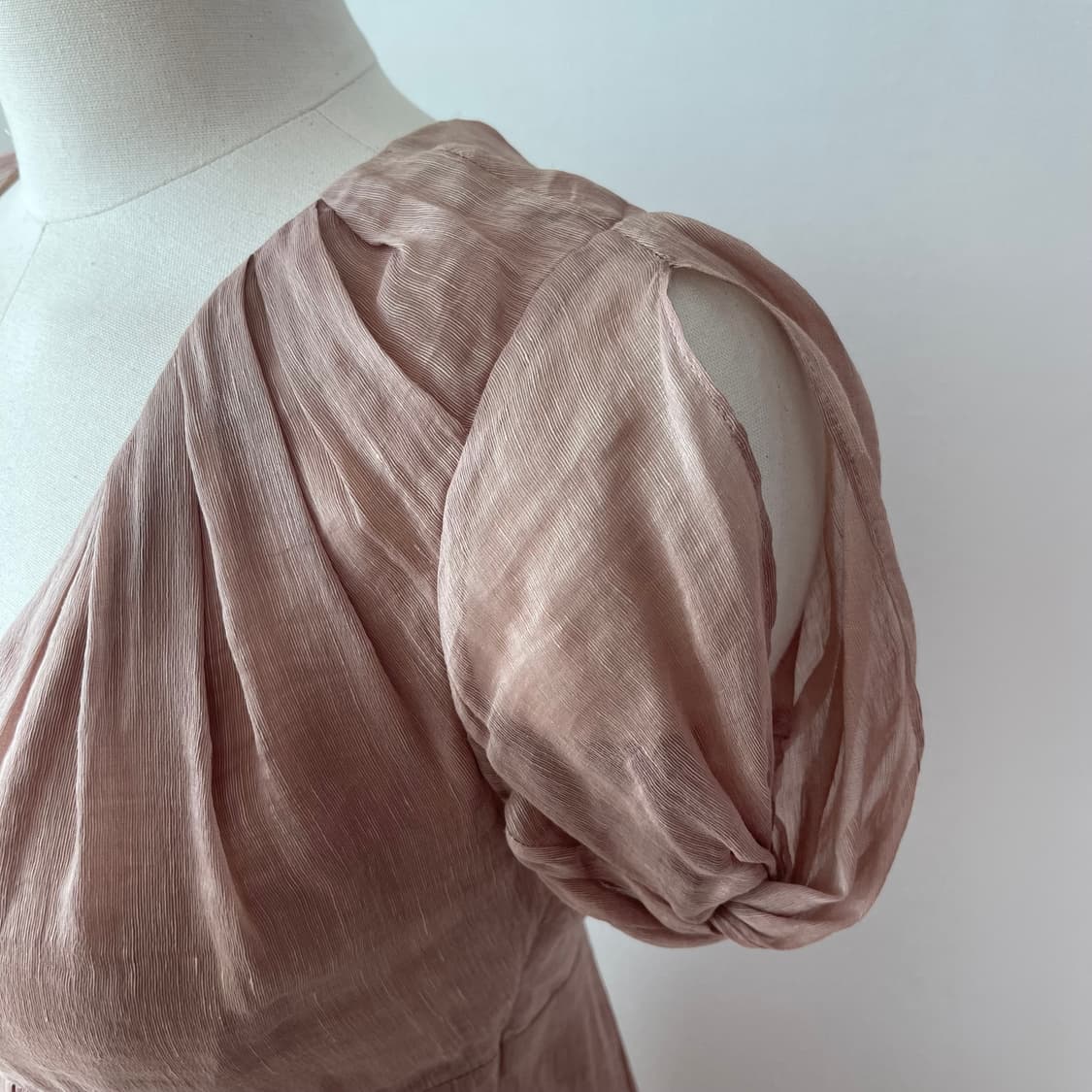 바네사부르노 원피스 핑크 쉬폰 원피스 36 (44) 스 상품이미지8