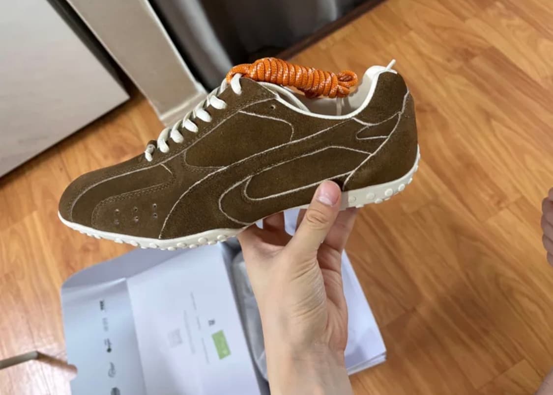 야세 스웨이드 브라운 스니커즈 280 상품이미지2