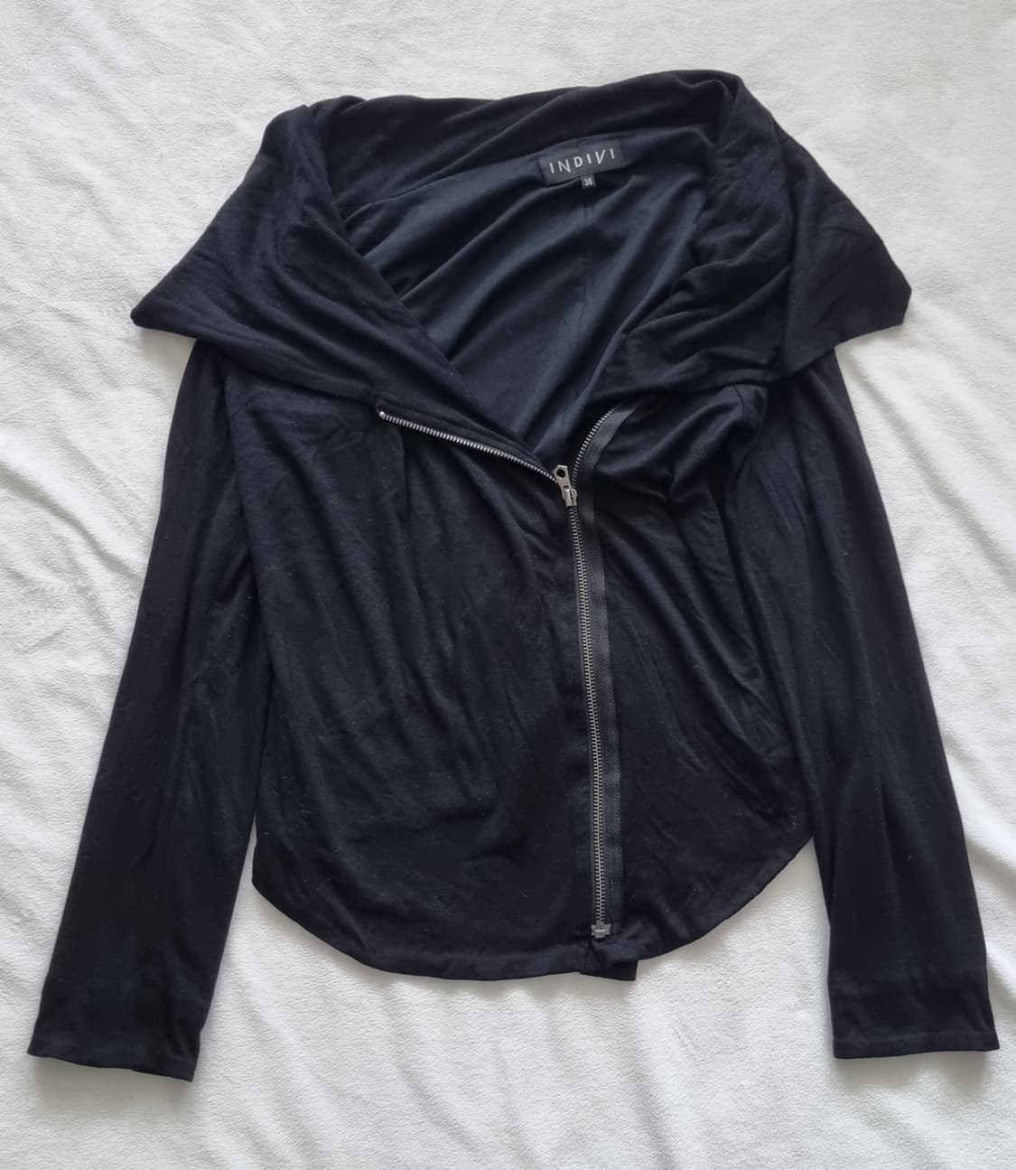 빈티지 릭오웬스 st 블랙 하이넥 자켓 상품이미지1