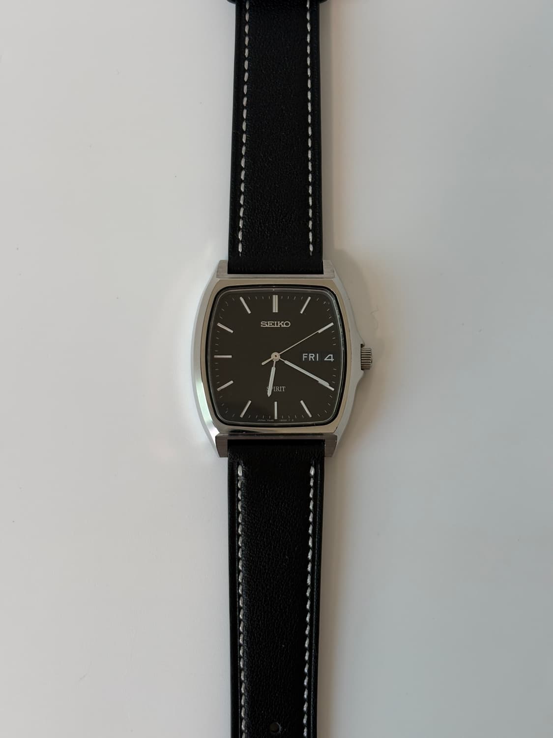 1990s Spirit Black Dial Square Quartz 상품이미지3