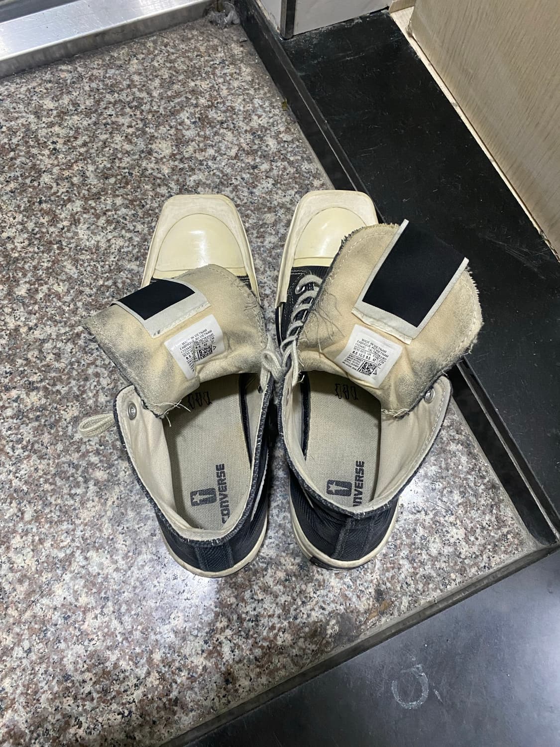 [270] 컨버스 다크쉐도우 터보다크 척 70 하이 블랙  상품이미지2