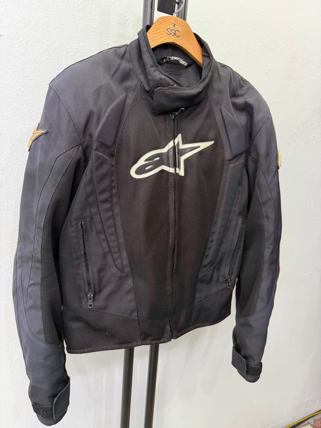 정품) 알파인스타 블랙 오토바이 바이크자켓 S 상품이미지2