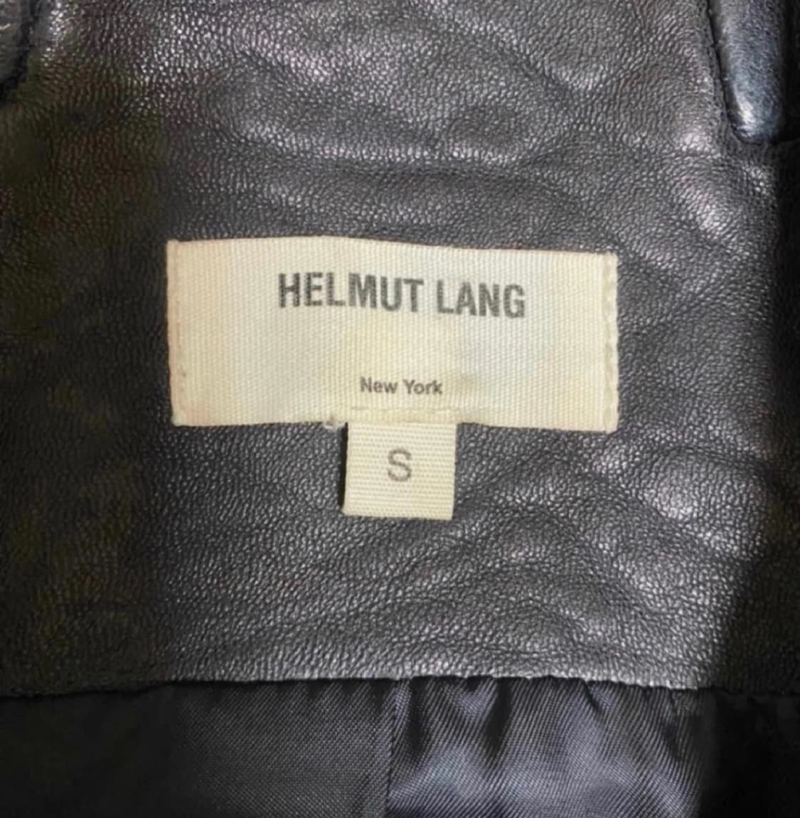 헬무트랭 가죽 자켓 상품이미지4