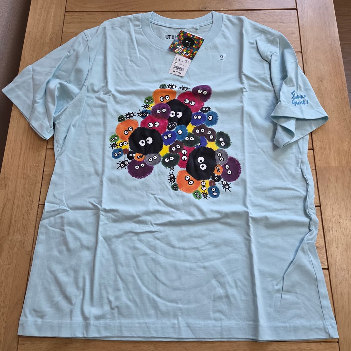 XL 유니클로 지브리 티셔츠 먼지 새상품 140 상품이미지1