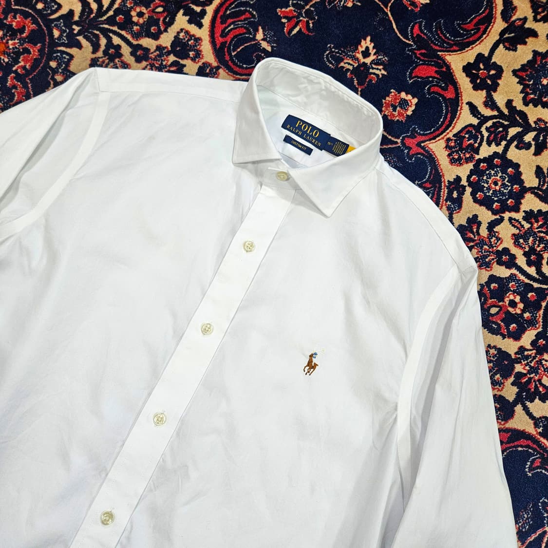 폴로랄프로렌 아이코닉 커스텀핏 셔츠 XL size 상품이미지3