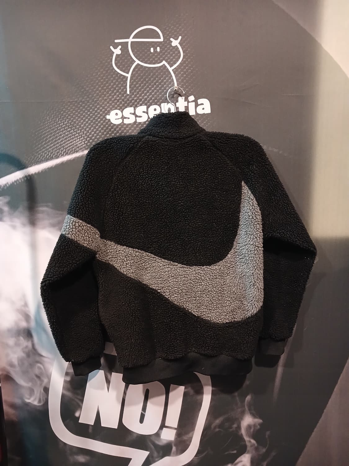 나이키 블랙 그레이스우시 뽀글이 후리스 상품이미지2