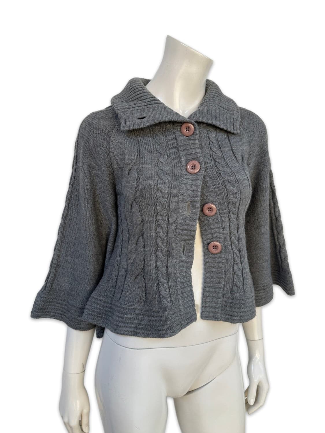 빈티지 그레이 플레어 모리 니트 상품이미지2