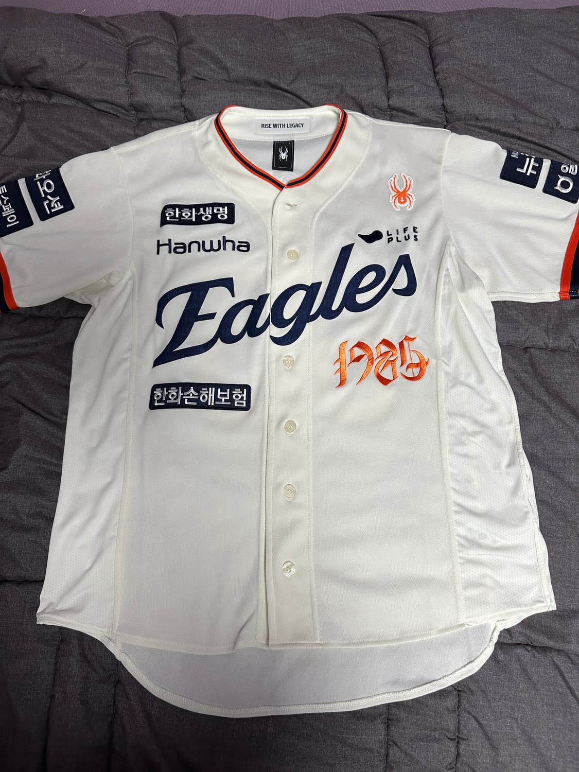 한화이글스 40주년 레거시 유니폼 100 L사이즈 황영묵 상품이미지2