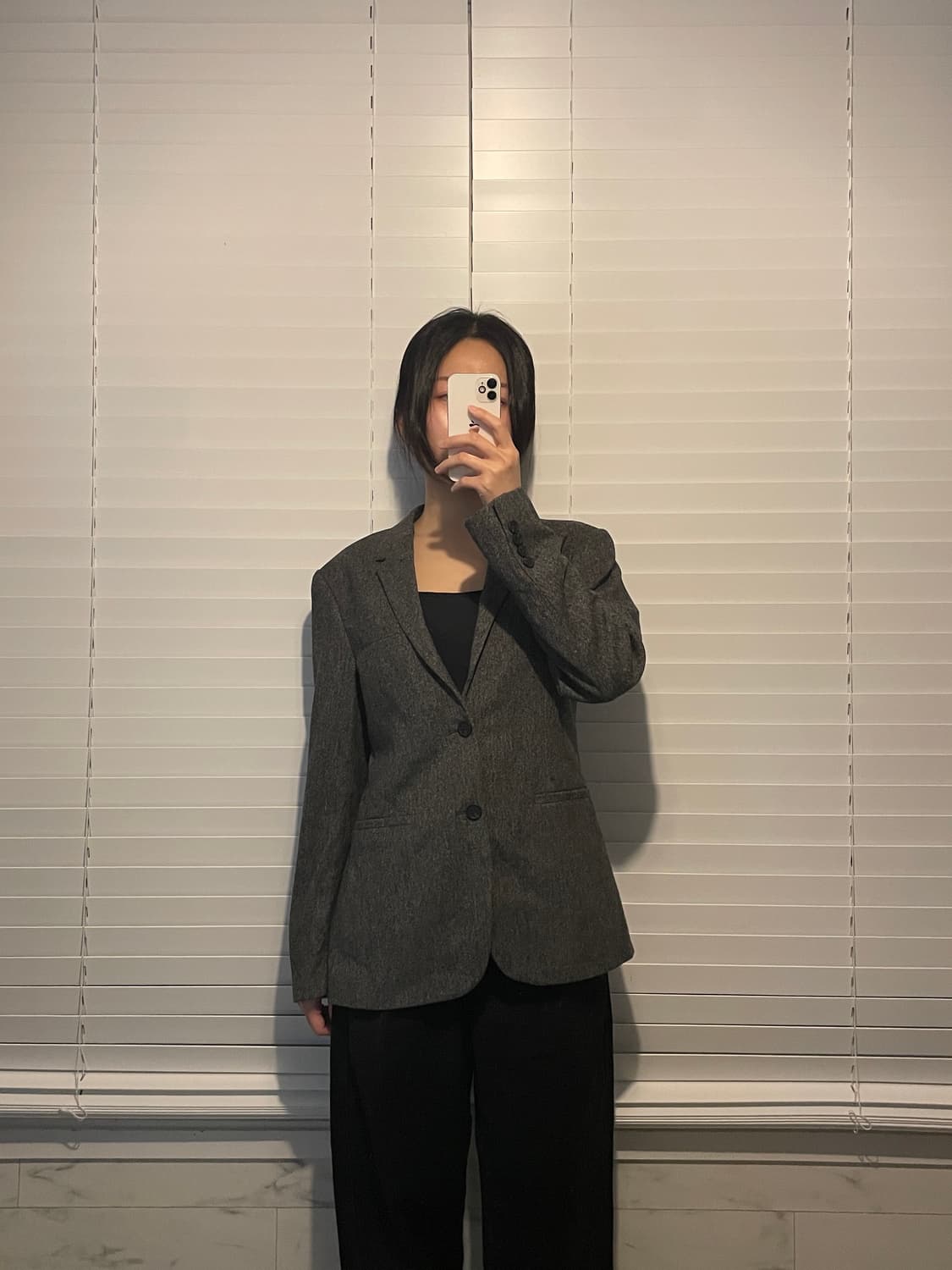 cos 울 멜란지 블레이저 상품이미지1