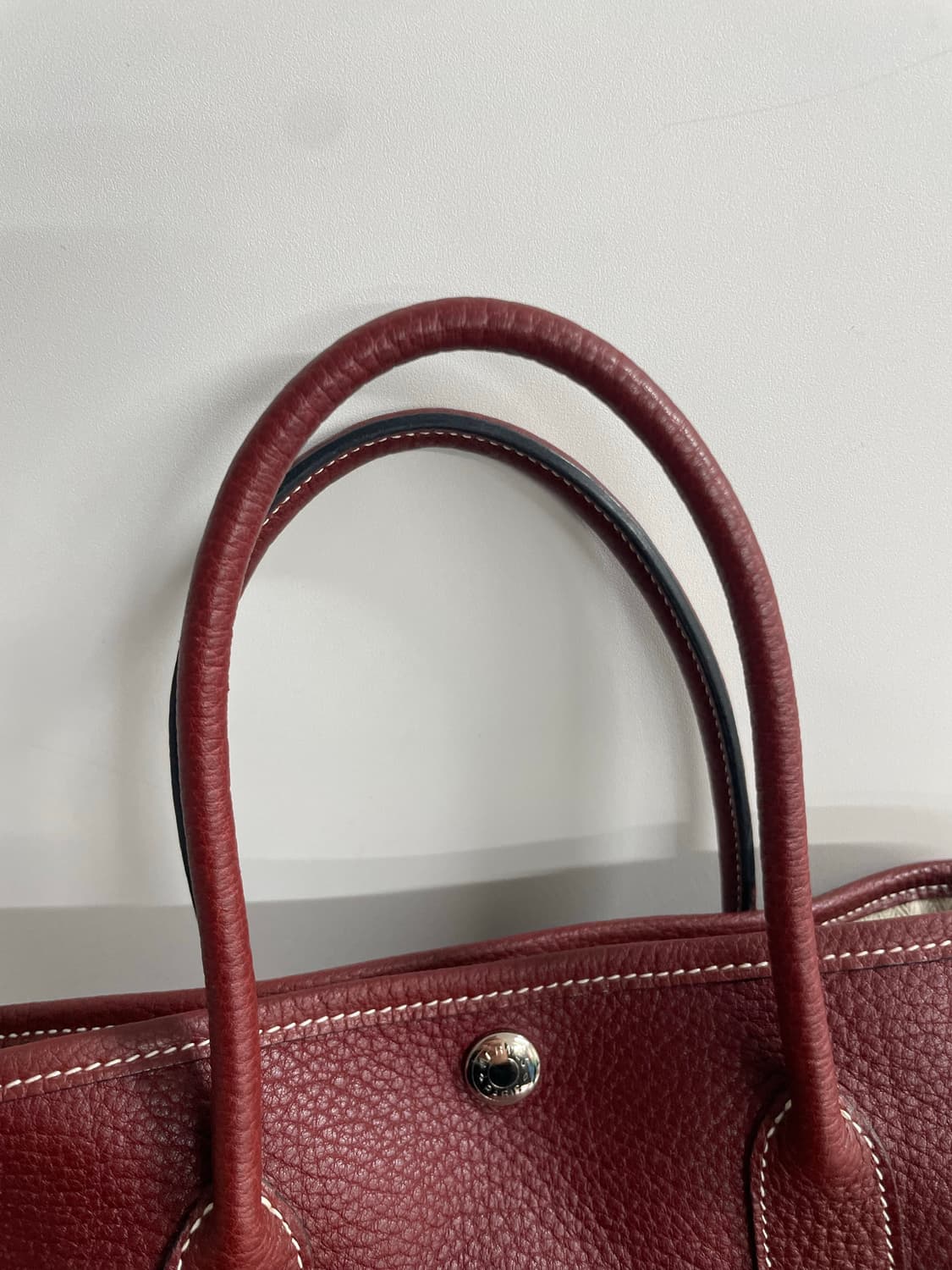에르메스 가든파티 30 보르도컬러 토트백(K) 상품이미지8