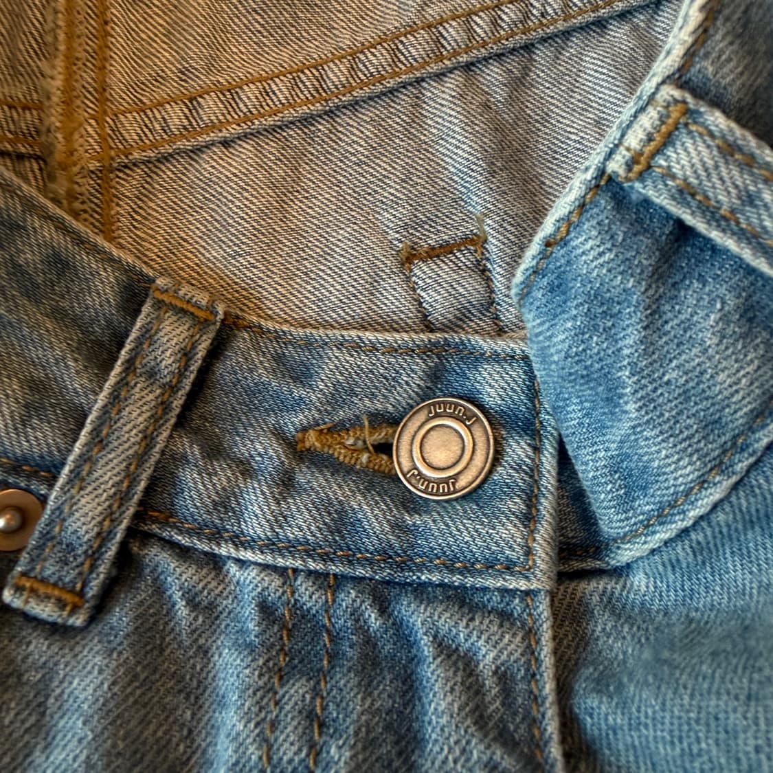 준지 워시드 데님 팬츠 상품이미지4